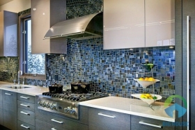 25 Mẫu Gạch mosaic ốp bếp Đẹp, Độc đáo chuẩn Xu hướng 2024