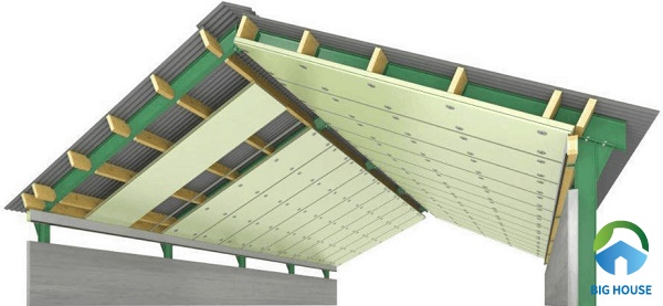 Gạch mát chống nóng cho mái nhà hiệu quả