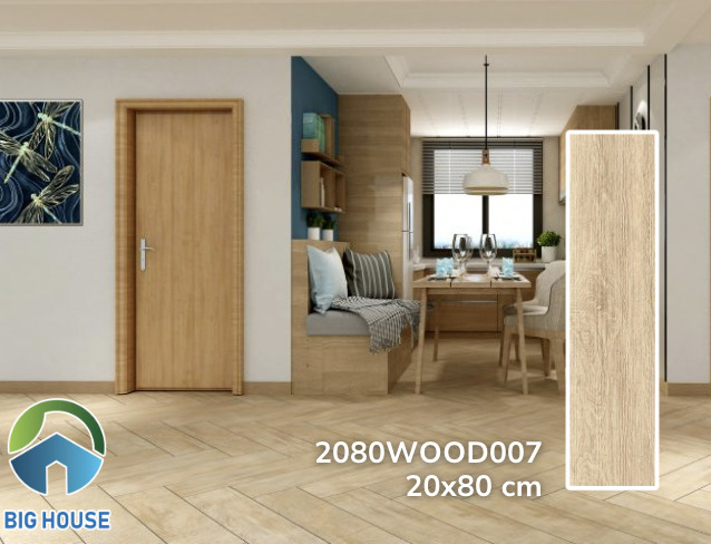 Giá gạch giả gỗ Đồng Tâm 2080WOOD007
