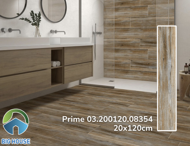 Giá gạch giả gỗ Prime 03.200120.08354 kích thước 20x120cm