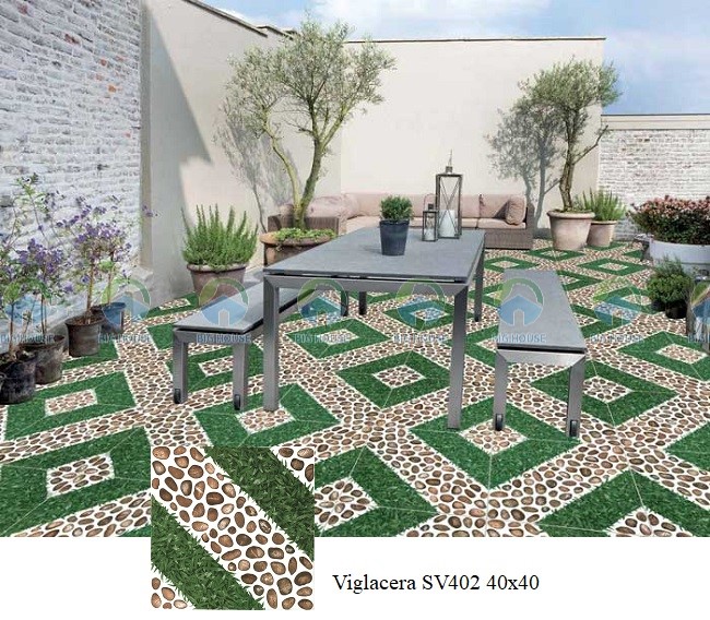 Gạch sân vườn Viglacera SV402 40x40