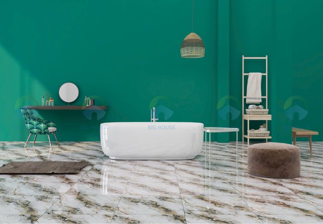 gạch lát nền nhà vệ sinh 60x60 Apodio A66OG8059