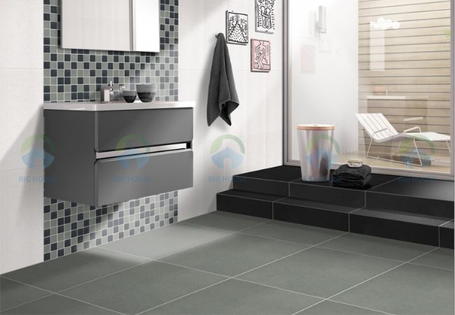 gạch lát nền nhà vệ sinh 60x60 Taicera G68919