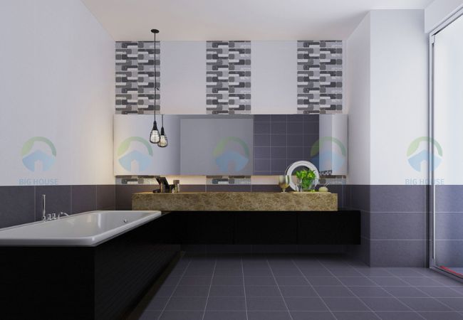 gạch lát nền nhà vệ sinh 30x30 nhám Viglacera UM302
