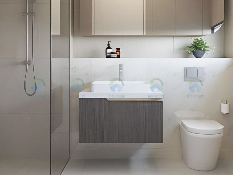 thiết kế phòng tắm nhỏ 3m2 đẹp ấn tượng